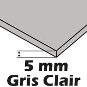 PVC expans Blanc 3mm